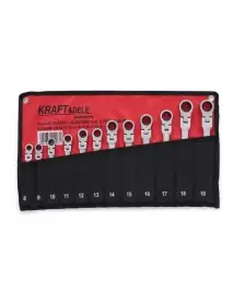 Chei combinate cu clichet, 12 buc, KD10947, Kraft&Dele