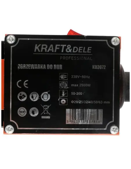 Trusa sudura, 12 buc 2900W, KD3072, Kraft&Dele