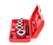 Set cupla filetat manuala, 5 piese, KD331, Kraft&Dele