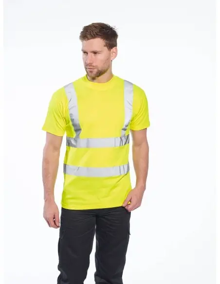 Tricou din Bumbac cu Maneci Scurte Tricou din Bumbac cu Maneci Scurte