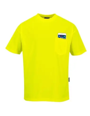 Tricou Day-Vis cu Maneci Scurte si Buzunar