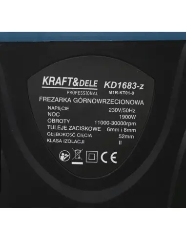 Masina de frezat, verticala 1900W, KD1683-Z, Kraft&Dele
