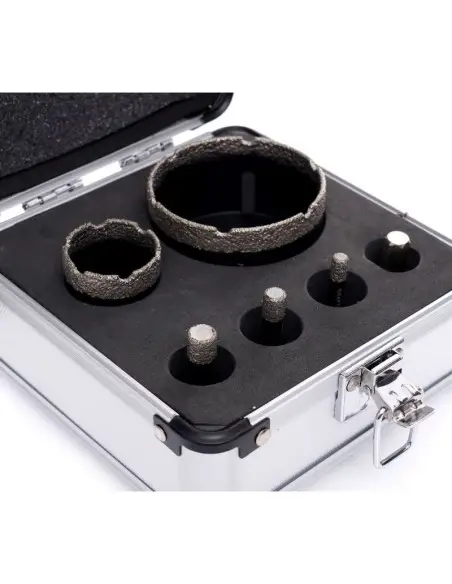 Set carote diamantate, 6 buc 6-68mm, KD11226, Kraft&Dele Set carote diamantate, 6 buc 6-68mm, KD11226, Kraft&Dele