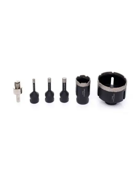 Set carote diamantate, 6 buc 6-68mm, KD11226, Kraft&Dele Set carote diamantate, 6 buc 6-68mm, KD11226, Kraft&Dele
