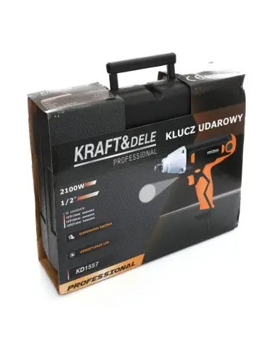 Pistol impact electric, 2100W 1/2", KD1557, Kraft&Dele
