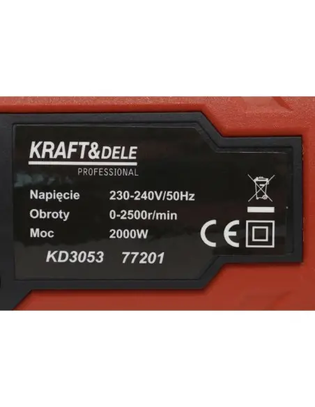 Fierastrau tip sabie, 2000W, KD3053 Kraft&Dele Fierastrau tip sabie, 2000W, KD3053 Kraft&Dele