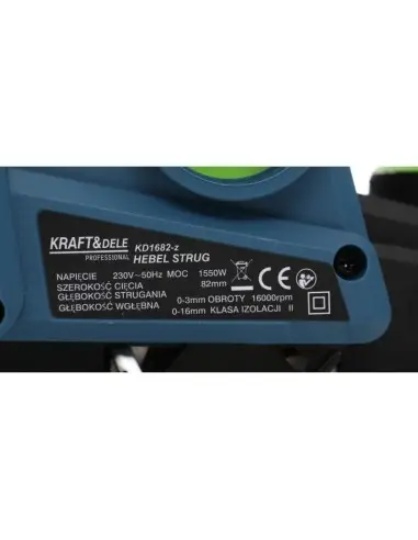 Rindea electrica, 1550W, KD1682-Z, Kraft&Dele