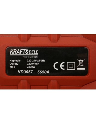Pistol impact electric, 2300W, KD3057, Kraft&Dele