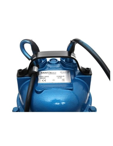 Pompa fosa septica cu rasnita, 2850 21000l/h, KD754, Kraft&Dele Pompa fosa septica cu rasnita, 2850 21000l/h, KD754, Kraft&Dele