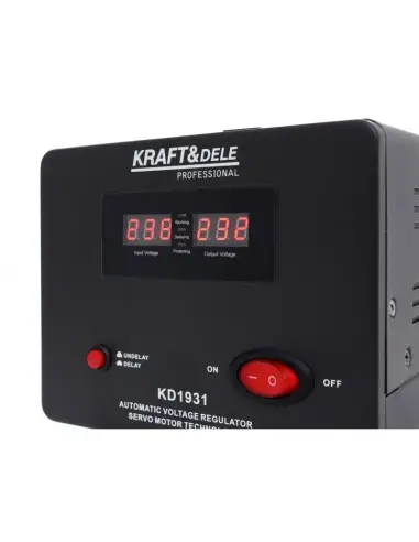 Stabilizator de tensiune, AVR 1000VA 230V, KD1931, Kraft&Dele