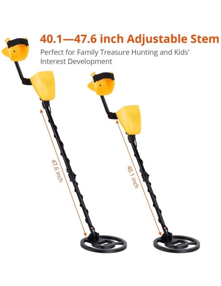 Detector de metale, 8", KD10409, Kraft&Dele