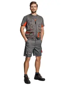 Pantaloni scurti de protectie din tercot DESMAN CERVA