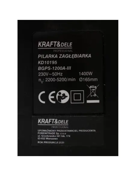 Fierastrau circular manual, cu laser 1400W, KD10195, Kraft&Dele Fierastrau circular manual, cu laser 1400W, KD10195, Kraft&Dele