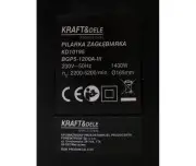 Fierastrau circular manual, cu laser 1400W, KD10195, Kraft&Dele
