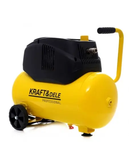 Compresor fara ulei, 24L 8bar, KD1416, Kraft&Dele Compresor fara ulei, 24L 8bar, KD1416, Kraft&Dele