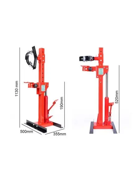 Dispozitiv hidraulic montare/demontare arcuri, 1T, KD326, Kraft&Dele