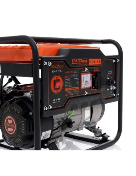 Generator curent monofazat, 1.5kW/1.7kW, KD3142, Kraft&Dele