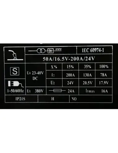 Aparat de sudura, MIG/MAG 200A, KD826 Kraft&Dele