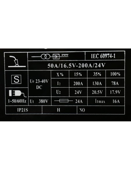 Aparat de sudura, MIG/MAG 200A, KD826 Kraft&Dele