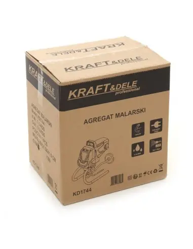 Aparat de vopsit, 800W cu piston, KD1744, Kraft&Dele