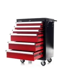 Cutie pentru scule, gol 6 sertare, KD370, Kraft&Dele