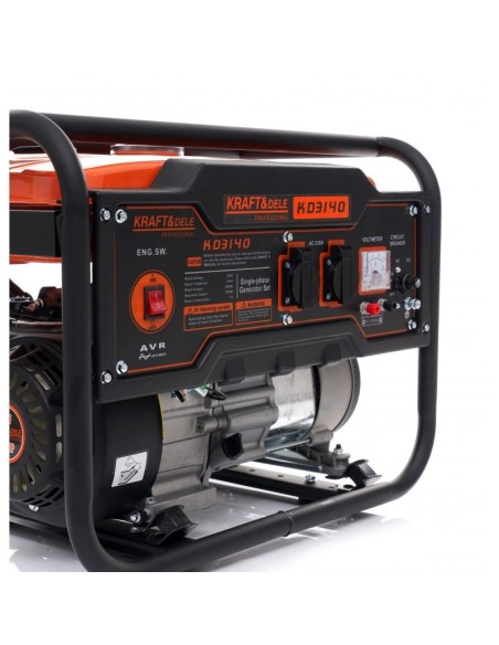 Generator curent monofazat, 3kW/3.2kW, KD3140, Kraft&Dele