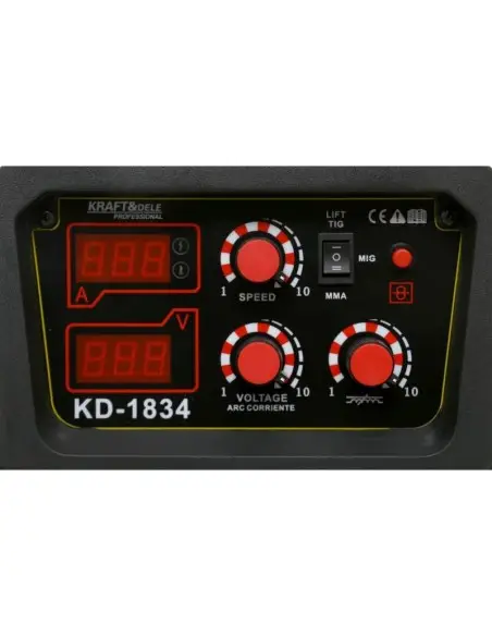 Aparat de sudura, MIG/MAG+MMATIG-LIFT, KD1834, Kraft&Dele