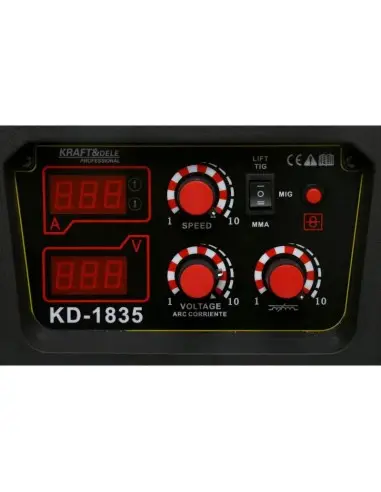 Aparat de sudura, MIG/MAG+MMA+TIG-LIFT, KD1835, Kraft&Dele Aparat de sudura, MIG/MAG+MMA+TIG-LIFT, KD1835, Kraft&Dele