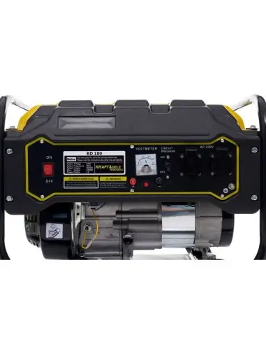 Generator curent monofazat, 3200W, KD180, Kraft&Dele