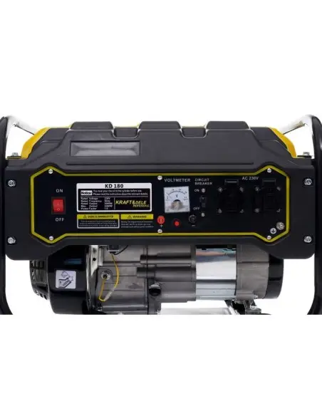 Generator curent monofazat, 3200W, KD180, Kraft&Dele