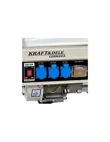 Generator curent, 2500W 12/230/380V, KD105, Kraft&Dele Generator curent, 2500W 12/230/380V, KD105, Kraft&Dele