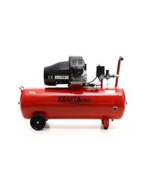 Compresor de aer industrial, 100L 2 pistoane, KD1480, Kraft&Dele