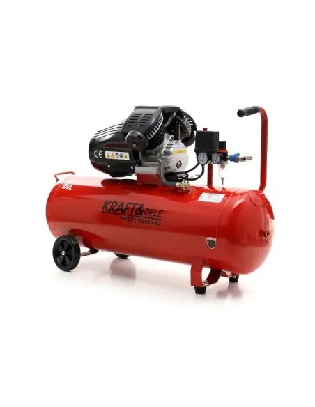 Compresor de aer industrial, 100L 2 pistoane, KD1480, Kraft&Dele Compresor de aer industrial, 100L 2 pistoane, KD1480, Kraft&Dele