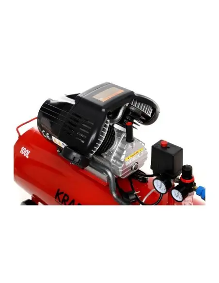 Compresor de aer industrial, 100L 2 pistoane, KD1480, Kraft&Dele Compresor de aer industrial, 100L 2 pistoane, KD1480, Kraft&Dele