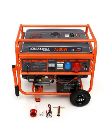 Generator de curent, 7500W 230/400V, KD147, Kraft&Dele