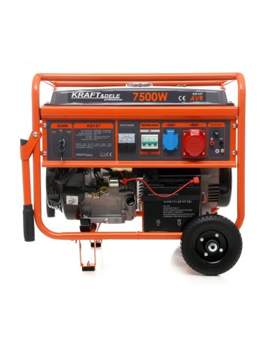 Generator de curent, 7500W 230/400V, KD147, Kraft&Dele