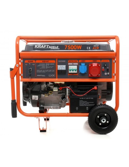 Generator de curent, 7500W 230/400V, KD147, Kraft&Dele
