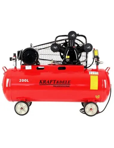Compresor ulei, 200L 3 pistoane, KD1474, Kraft&Dele
