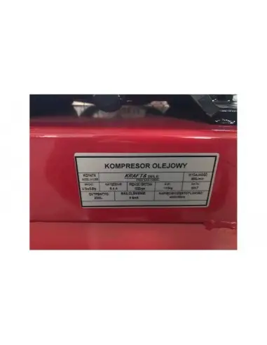 Compresor ulei, 200L 3 pistoane, KD1474, Kraft&Dele