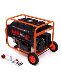 Generator de curent, 5500W 12/230V/380V, KD165, Kraft&Dele