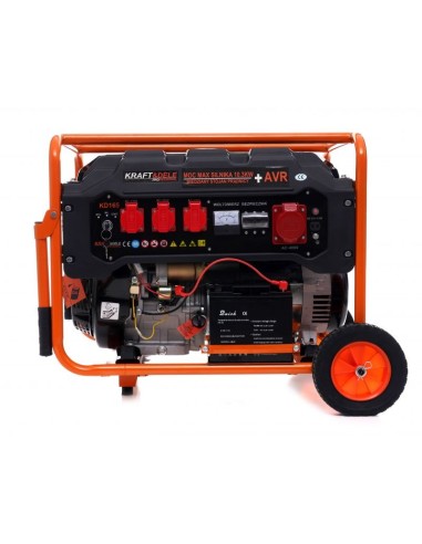 Generator de curent, 5500W 12/230V/380V, KD165, Kraft&Dele