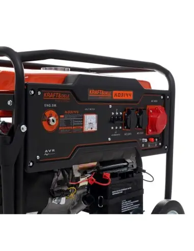 Generator curent trifazat, 6,5kW/7kW, KD3144, Kraft&Dele