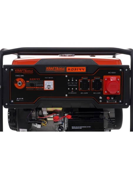 Generator curent trifazat, 6,5kW/7kW, KD3144, Kraft&Dele