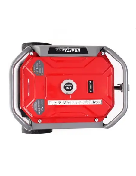 Generator curent monofazat, 6000/6400W, KD634, Kraft&Dele