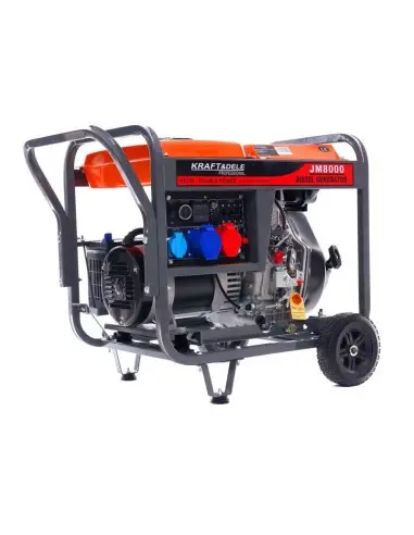 Generator curent diesel, 8KW 80% 230/380V, KD126, Kraft&Dele