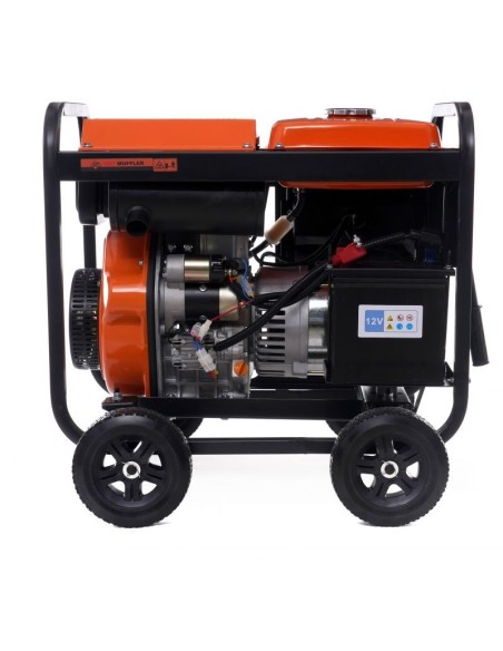 Generator curent, 7.5kW/230V, KD168, Kraft&Dele
