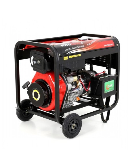 Generator curent diesel, 6500W 12/230V, KD122, Kraft&Dele