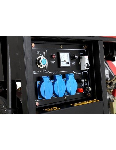 Generator curent diesel, 6500W 12/230V, KD122, Kraft&Dele