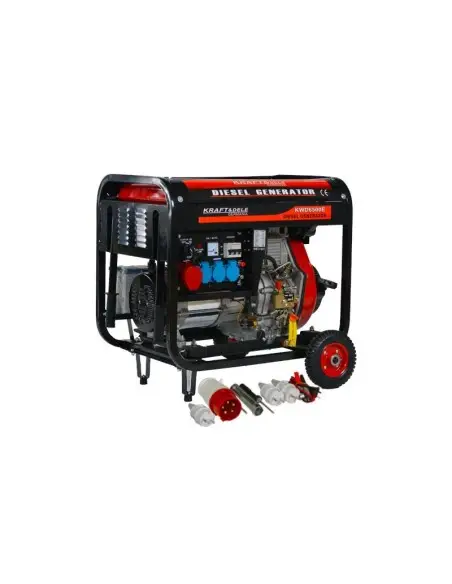 Generator curent diesel, 6500W 12/230/380V, KD120, Kraft&Dele