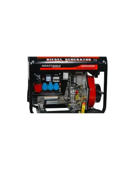 Generator curent diesel, 6500W 12/230/380V, KD120, Kraft&Dele